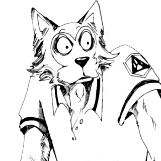 Beastars Reactions whatsapp stickers