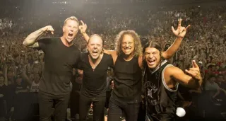 🤘 metallica, band, musica, concerto, rock, metal telegram sticker