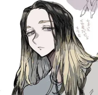 😒 〜さんって感じてきただろうオレ Anime, Manga, Art, Dessin, Personnage, Femme telegram sticker