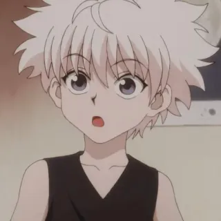 💞 Killua Zoldyck Hunter x Hunter Anime, Killua, Killua Zoldick, Hunter x Hunter, Cartone animato telegram sticker