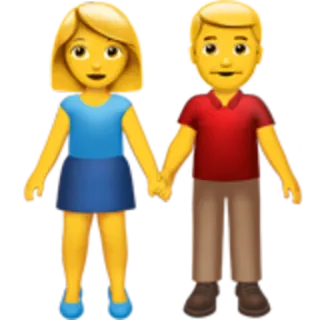 👫 emoji, couple, love, relationship, people, family telegram sticker