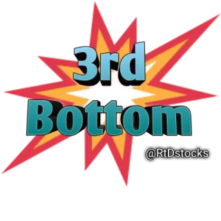 3⃣ 3rd Bottom
@RtDstocks meme, humor, text telegram sticker