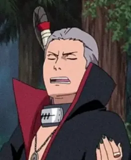 😤 Kakuzu Naruto Аниме, Наруто, Какузу, Ниндзя, Акацуки telegram sticker