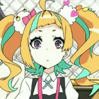 🌈 аниме девушка, мультфильм, милый, персонаж, иллюстрация, анимация telegram sticker