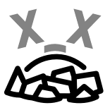 😵 black, background, solid, empty, dark, minimalist whatsapp sticker