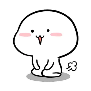 🌬 cute, cartoon, fart, emoji, funny telegram sticker