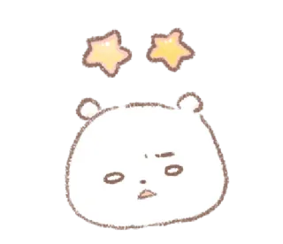 💬 Bär, niedlich, Tier, Aufkleber whatsapp sticker