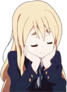 ☺️ Mio Akiyama K-On! Anime, K-On, Mio Akiyama, Mignon, Fille, Dessin animé telegram sticker
