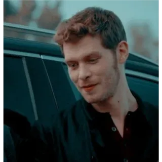 🙂 Klaus Mikaelson The Vampire Diaries Klaus, Mikaelson, Vampiro, The Originals, Serie TV telegram sticker