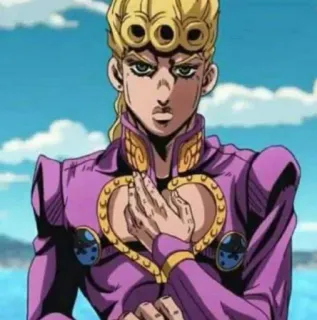 ✨ Giorno Giovanna JoJo's Bizarre Adventure Anime, Personage, Giorno Giovanna, Jojo, JoJo's Bizarre Adventure telegram sticker