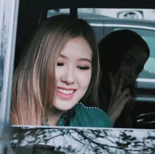 ⚓️ kpop, женщина, знаменитость, роза, blackpink, певица telegram sticker