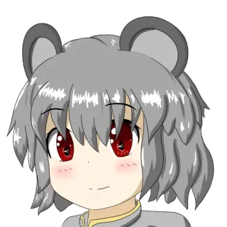 ☺️ Anime, Kartun, Karakter, Ilustrasi, Imut, Antropomorfik telegram sticker