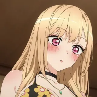 ❤️ Marin Kitagawa My Dress-Up Darling Аниме, Марин Китагава, Эта фарфоровая кукла влюбилась, милая, девушка telegram sticker