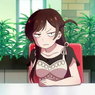 ❤️ Animé, Fille, Dessin animé, Mignon, Manga, Expression whatsapp sticker