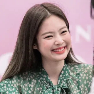 ➖ Jennie persona, donna, sorriso, kpop, celebrità, jennie kim, cantante telegram sticker