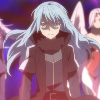 👿 Rimuru Tempest That Time I Got Reincarnated as a Slime Аниме, Исекай, Слизь, Римуру, Темпест telegram sticker
