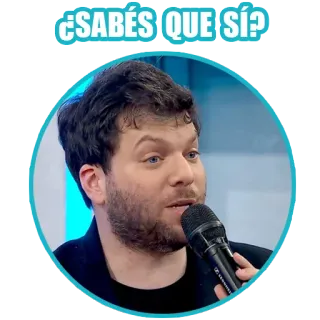 👌 ¿SABÉS QUE SÍ? telegram sticker