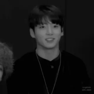 😌 Jungkook K-pop, singer, idol, BTS, music, smile telegram sticker