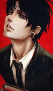 😎 Chrollo Lucilfer Hunter x Hunter Anime, Postać, Chrollo, Lucilfer, Hunter x Hunter, Phantom Troupe telegram sticker