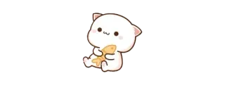 🫖 gatto, carino, adesivo, cartone animato, animale, kawaii telegram sticker