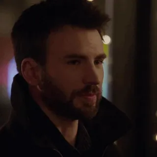 🦇 Chris Evans, attore, ritratto, celebrità telegram sticker