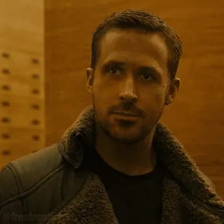 🤝 Ryan Gosling actor, celebrity, man, portrait telegram sticker