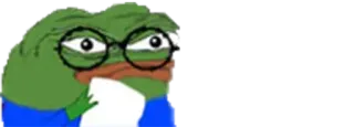 🤓 Pepe the Frog Pepe, frog, meme, internet telegram sticker