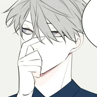 🕸 Animé, Manga, Garçon, Homme, Geste whatsapp sticker