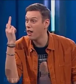 🖕 dito medio, offensivo, gesto, maleducato, irrispettoso telegram sticker