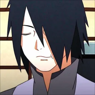 🀄️ Sasuke Uchiha Naruto Аниме, Манга, Саске, Учиха, Ниндзя telegram sticker