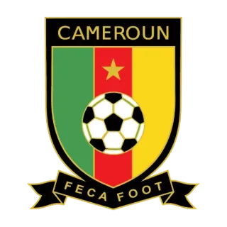 🇨🇲 CAMEROUN FECA FOOT Cameroon, football, soccer, FECAFOOT, emblem, sports, Africa, national team telegram sticker