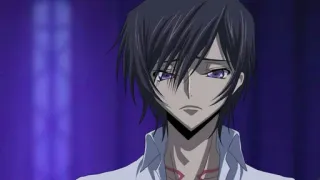 😔 Lelouch Lamperouge Code Geass Anime, Traurig, Lelouch, Code Geass, Japanisch, Cartoon telegram sticker