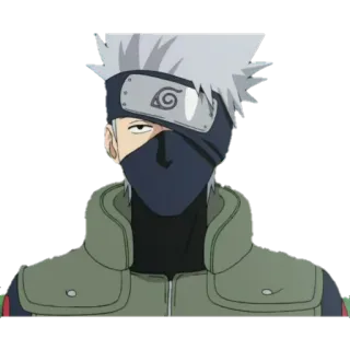 😑 Kakashi Hatake Naruto Anime, Kakashi, Naruto, Ninja, Personaje, Manga whatsapp sticker