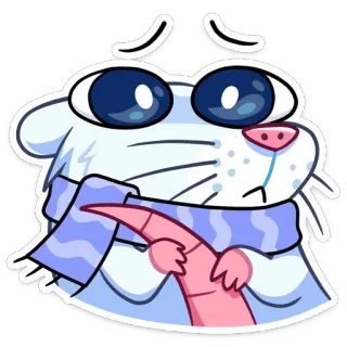 Снежная Нутри :: @stickroom telegram stickers