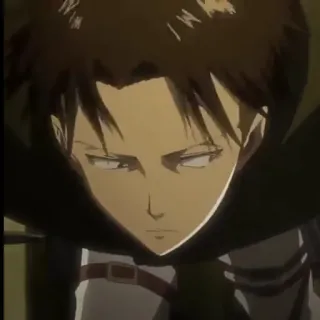 ⚔ Levi Ackerman Attack on Titan Anime, Levi, Ackerman, Attack on Titan, Karakter, Manga telegram sticker