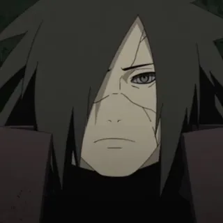 🗝 Madara Uchiha Naruto anime, manga, villain, uchiha, ninja telegram sticker