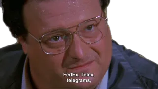 😓 FedEx, Telex, telegrams, telegram sticker
