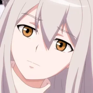 🙂 Animé, Manga, Personnage, Fille, Mignon, Portrait telegram sticker