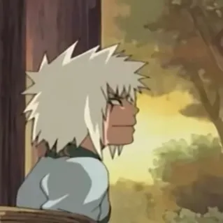 🌪 Jiraiya Naruto Anime, Jiraiya, Naruto, Personaje telegram sticker