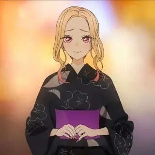 😊 Marin Kitagawa My Dress-Up Darling Anime, Personnage, Mignon, Kawaii, Manga, Japonais telegram sticker