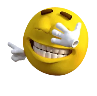 🥳 emoji, śmiech, facepalm, buzka telegram sticker