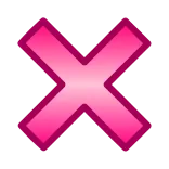 ❌