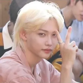 ✌ person, male, gesture, youth telegram sticker