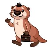 Hotter Otter telegram stickers