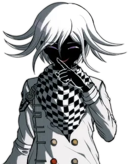 😊 Kokichi Oma Danganronpa V3: Killing Harmony Anime, Personagem, Kokichi Oma, Danganronpa, Vilão, Travessura whatsapp sticker