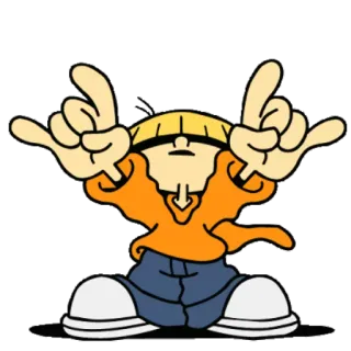 Cartoon90s whatsapp stickers