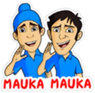 😲 MAUKA MAUKA Cartoni animati, Personaggi, Mauka, Mauka telegram sticker