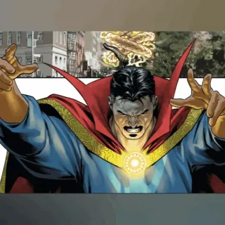 🔯 Doctor Strange Marvel, Komik, Superhero, Magis, Penyihir whatsapp sticker