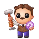 🎁 Nikola Tesla Historical figure whatsapp sticker
