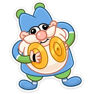 😱 dibujo animado, personaje, platillo, música, ilustración, pegatina, arte telegram sticker